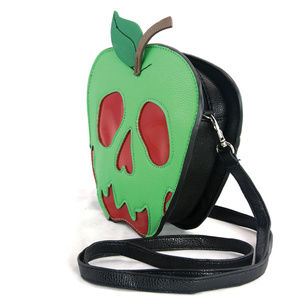 Sleepyville Bags - Poison Apple Handbag Purse Witch Gothic Goth Green Sleepyville Bags - Poison Apple Handbag Purse Witch Gothic Goth Green